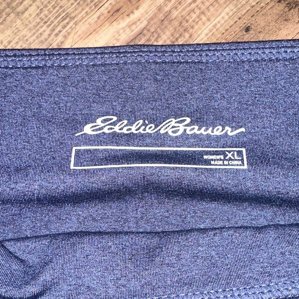 Eddie Bauer Dark Blue Active Leggings - Picture 2 of 4